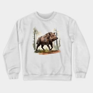 Wild Boar Crewneck Sweatshirt